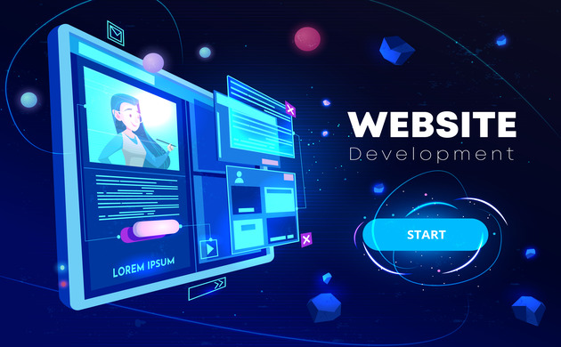 website development using wordpress